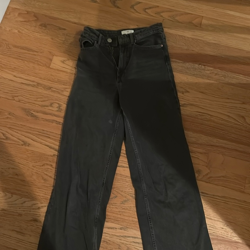 H&M Dark Grey Mom Jeans